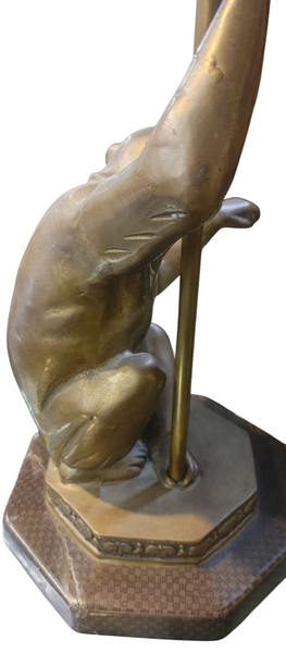 Max Le Verrier Inspired Iron Monkey Table Lamp