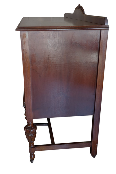 Antique Jacobean Revival Sideboard Buffet