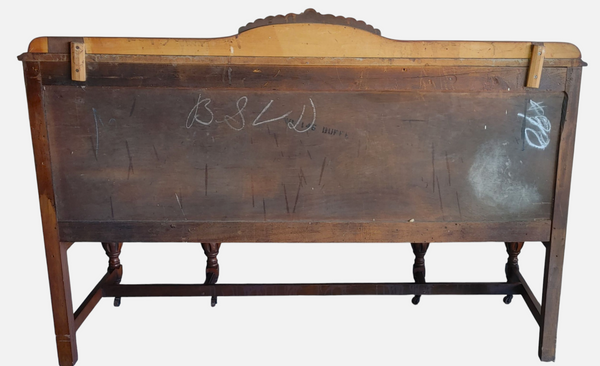 Antique Jacobean Revival Sideboard Buffet