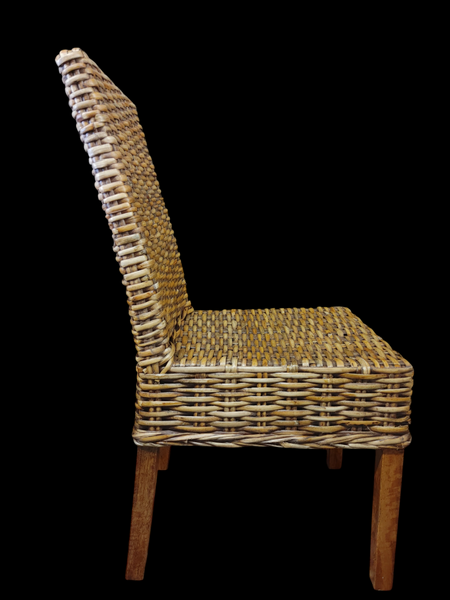 Safavieh Woven Rattan Parson Style Side Chairs - Set of 4