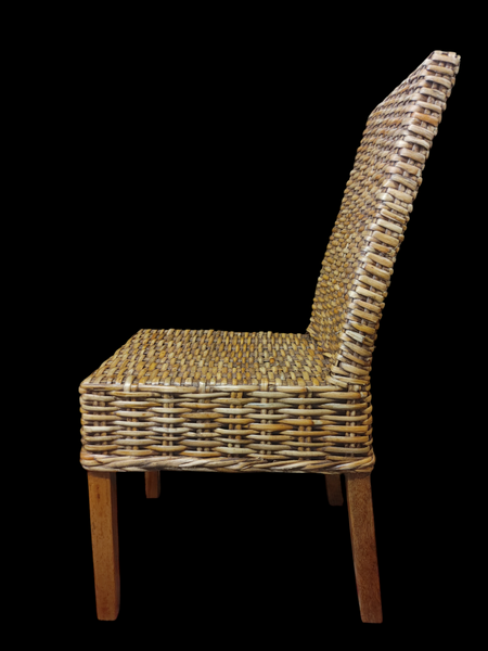 Safavieh Woven Rattan Parson Style Side Chairs - Set of 4