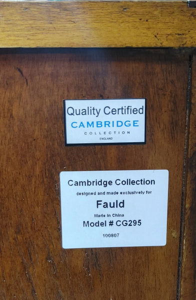 Regency Style Concave 5 Drawer Chest of Drawers