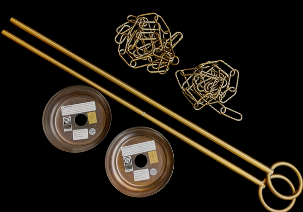 Modern Bronze 6-Light Chandelier 5' Spider Sputnik Style