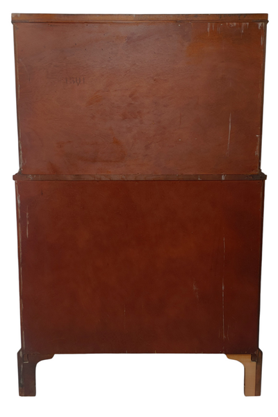 Mahogany 6-Drawer Bowfront Chest of Drawers Hickory Mfr. Co.