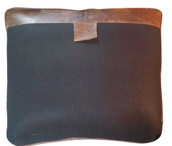 Classic Chesterfield Distressed Leather Wing Back Chairs - A Pair