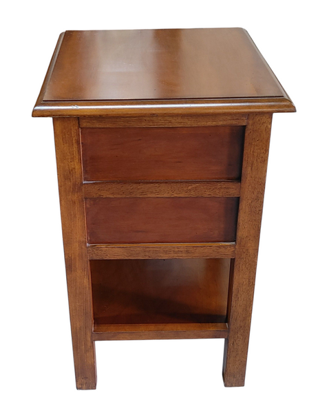 Pair Modern Shaker Style Side Tables Bedside Tables Nightstands