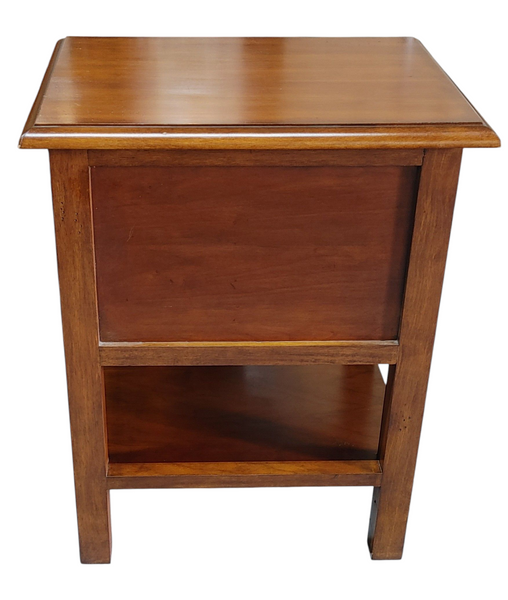 Pair Modern Shaker Style Side Tables Bedside Tables Nightstands