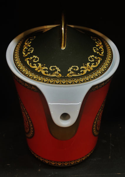 Versace Medusa Porcelain Tea Pot w Lid