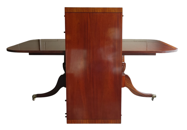 Mahogany Chippendale Style Dining Table and Chairs