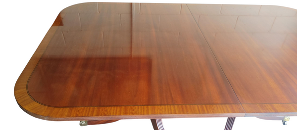 Mahogany Chippendale Style Dining Table and Chairs
