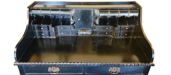 Black Escritoire Secretary Desk