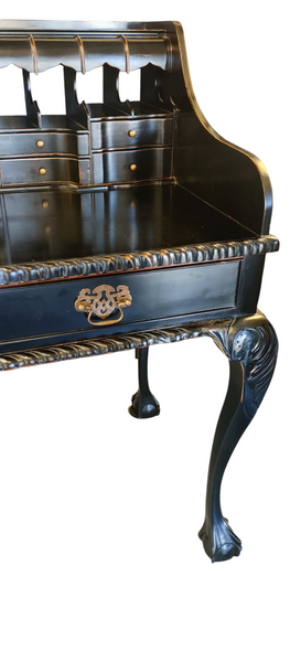 Black Escritoire Secretary Desk