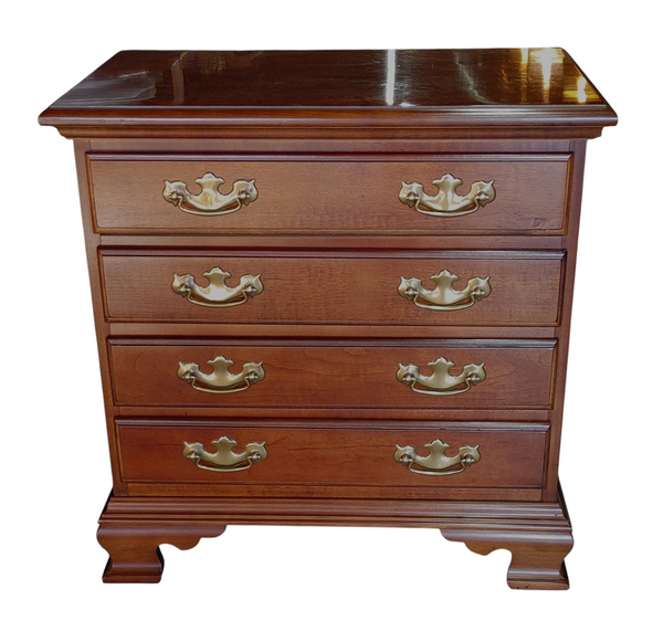 Vintage Hammary Mahogany Nightstand Bed Side Chest