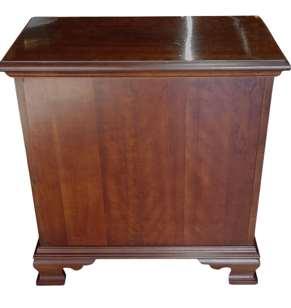 Vintage Hammary Mahogany Nightstand Bed Side Chest