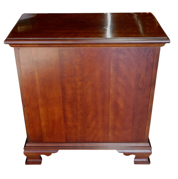 Vintage Hammary Mahogany Nightstand Bed Side Chest