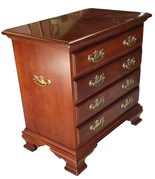 Vintage Hammary Mahogany Nightstand Bed Side Chest
