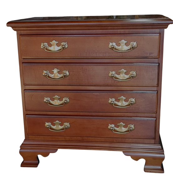 Vintage Hammary Mahogany Nightstand Bed Side Chest
