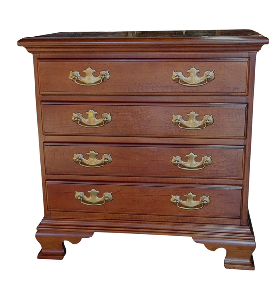 Vintage Hammary Mahogany Nightstand Bed Side Chest