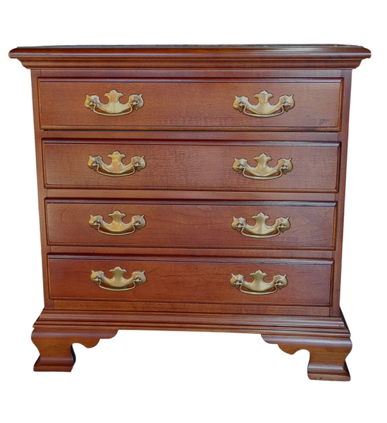 Vintage Hammary Mahogany Nightstand Bed Side Chest