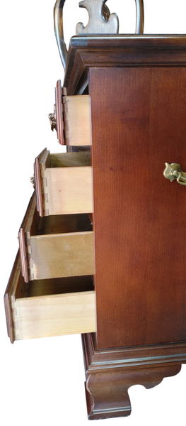 Vintage Hammary Mahogany Nightstand Bed Side Chest