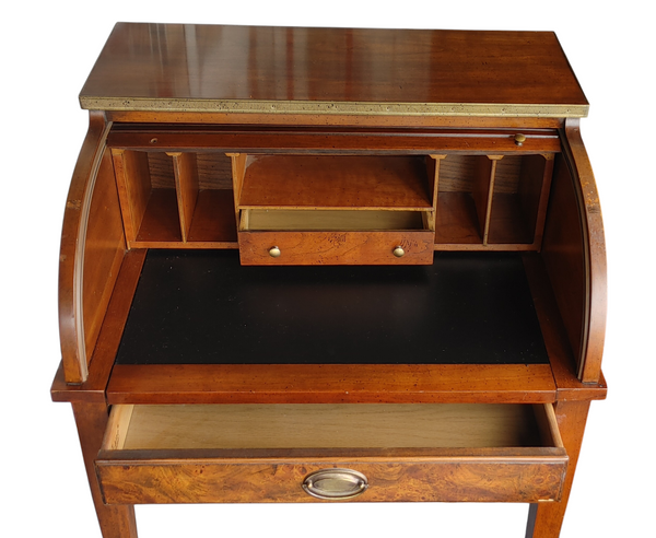 Sheraton Style Petite Ladies Roll Top Desk