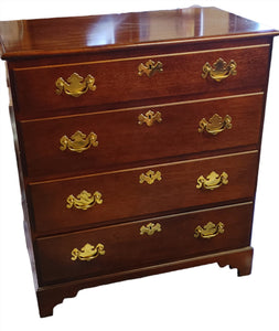 vintage 4 drawer dresser Chippendale Style 4-Drawer Chest of Drawers – ATTIC FANATIC