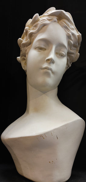 Classical Style Roman Grecian Bust of a Woman