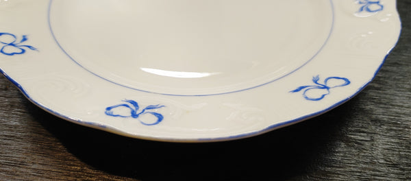 Vista Alegre Ruban Blue Salad Plate Set of 3