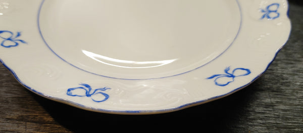 Vista Alegre Ruban Blue Salad Plate Set of 3