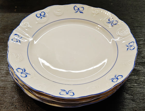 Vista Alegre Ruban Blue Salad Plate Set of 3