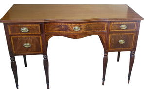 Edwardian Georgian Style Ladies Writing Desk