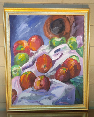 Fruit Still Life Inpressionist Oversize