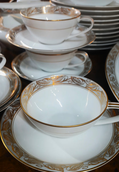 Greta by Noritake Dinnerware China 1950s Japan Service for 11 -  88 pcs