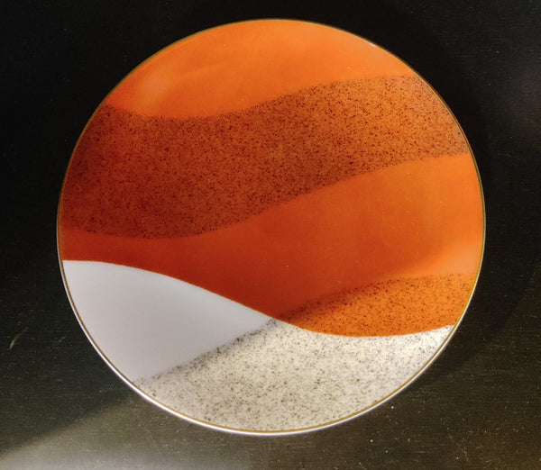 MCM Scarlet by Noritake Coffee Tea Cups and Saucers - 11 pcs
