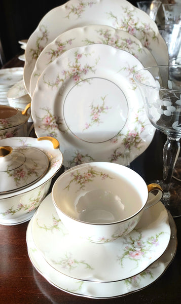 Theodore Haviland New York Rosalinde 8 Place Settings 61-pcs