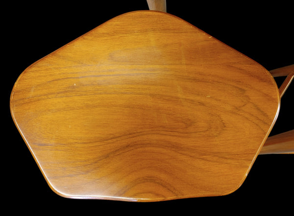 Minimalist Walnut Tam Stools by Peca Estudio Set of 3