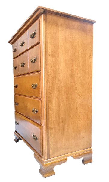 Early American Solid Maple 5-Drawer Chest of Drawers Forest Furniture