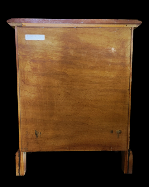 Vintage Cresent Furniture Solid Cherry Chippendale 4-Drawer Chest of Drawers
