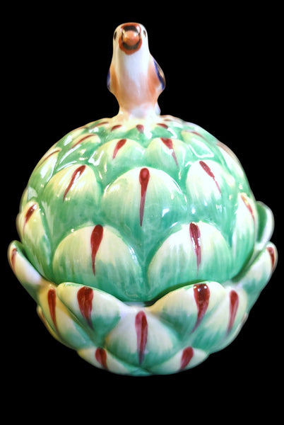 Mottahedeh Artichoke Lidded Trinket Box