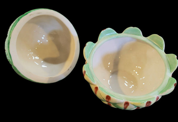 Mottahedeh Artichoke Lidded Trinket Box