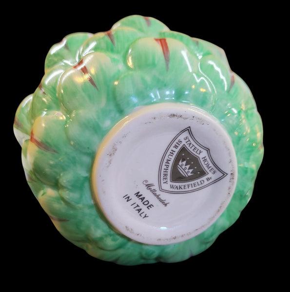 Mottahedeh Artichoke Lidded Trinket Box