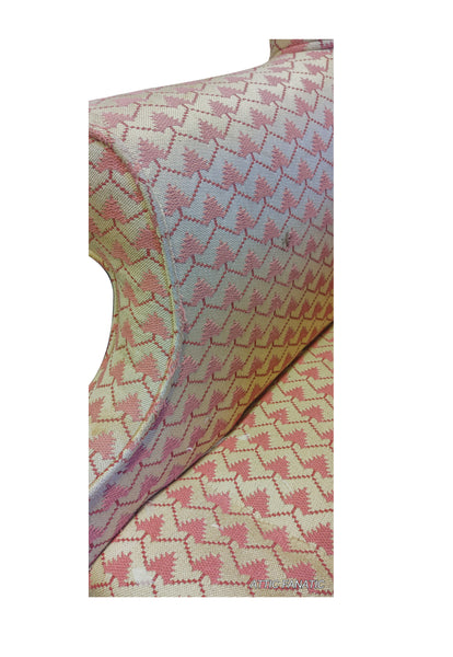 Vintage Mahogany Wing Chairs Custom Upholstery