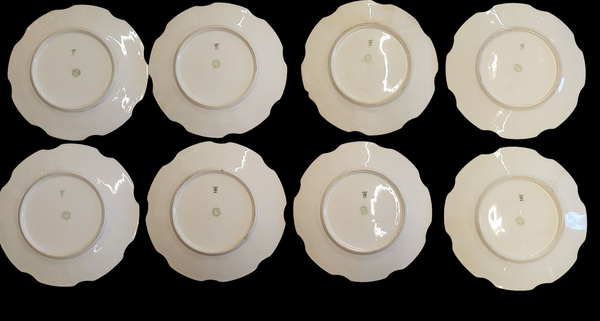 Late 19th Century Limoges Game Bird Set Dinnerware - 9 Pieces