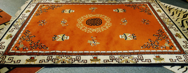 Double Happiness Flatweave Rug