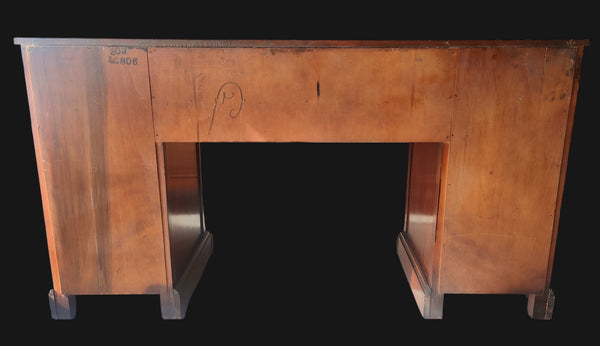 Vintage Mahogany Chippendale Style Sideboard Buffet Console Server