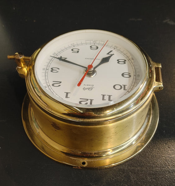 Vintage Schatz Ship Weather Station Quartz Clock