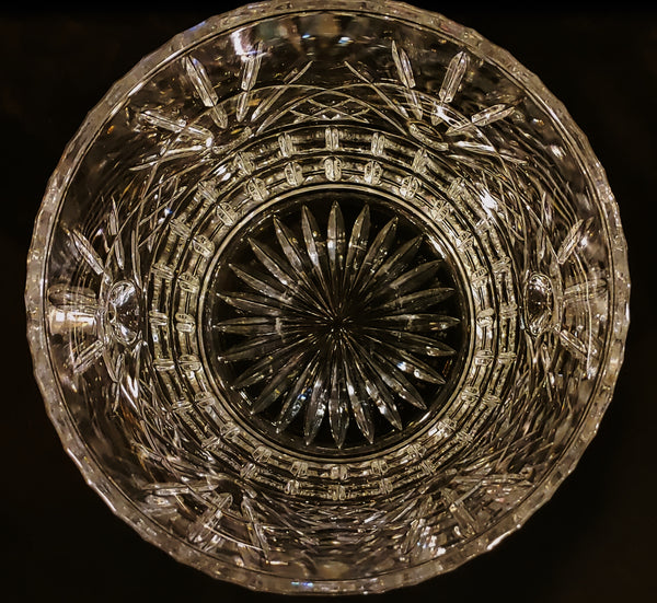 Large Cut Crystal Champagne Ice Bucket Vase